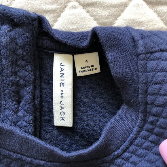 Janie and Jack quilted top - Picture 4 of 5